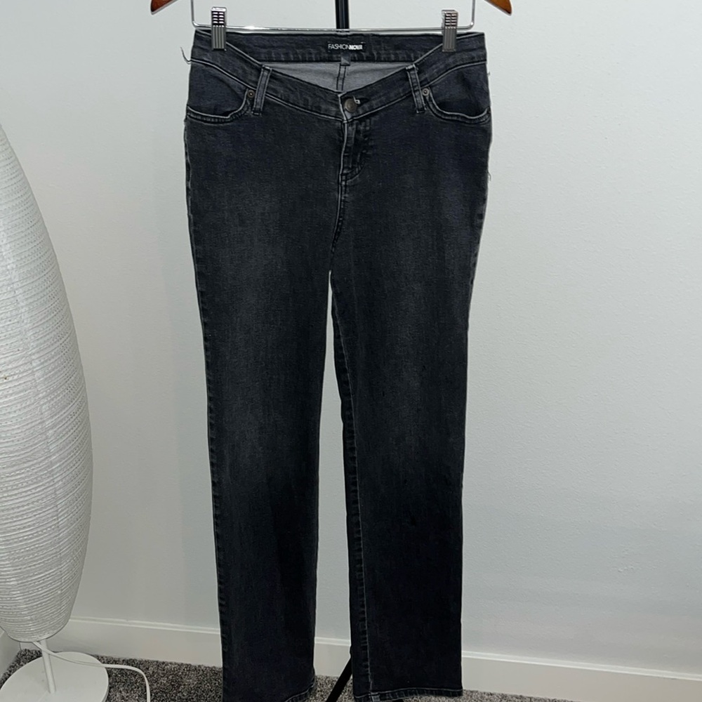 WOMENS USED DISTRESSED LOW FRONT JEANS